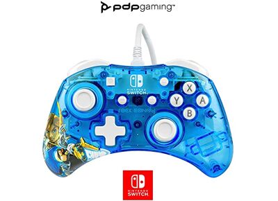 Image Acc. de jeux vidéo PDP Manette Filaire Rock Candy Zelda Bleu Switch