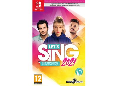 Jeux Vidéo Let’s Sing 2021 Hits Français et Internationaux Solo Switch