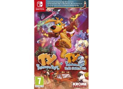 Image Jeux Vidéo Ty the Tasmanian Tiger HD + Ty the Tasmanian Tiger 2 Bush Rescue HD Bundle Switch