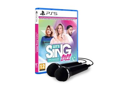Image Jeux Vidéo Let’s Sing 2022 avec 2 Microphones PlayStation 5 (PS5)