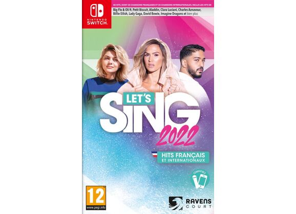 Image Jeux Vidéo Let’s Sing 2022 Switch
