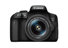 Appareils photos numériques CANON Reflex EOS 750D Noir + EF-S 18-55mm III Noir