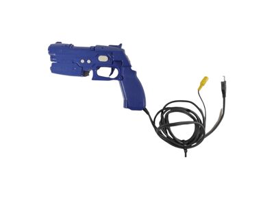 Acc. de jeux vidéo NAMCO Pistolet Filaire Guncon NPC-106 Bleu PS1