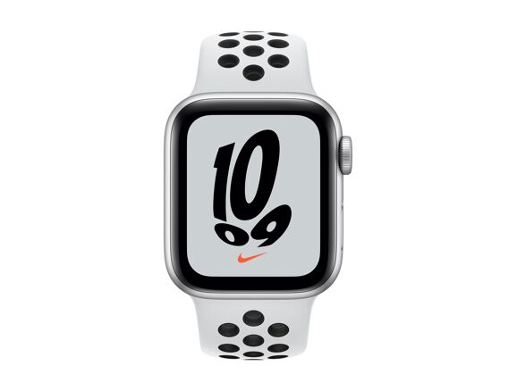 Image Montre connectée APPLE Watch SE Nike Edition Caoutchouc Blanc 40 mm
