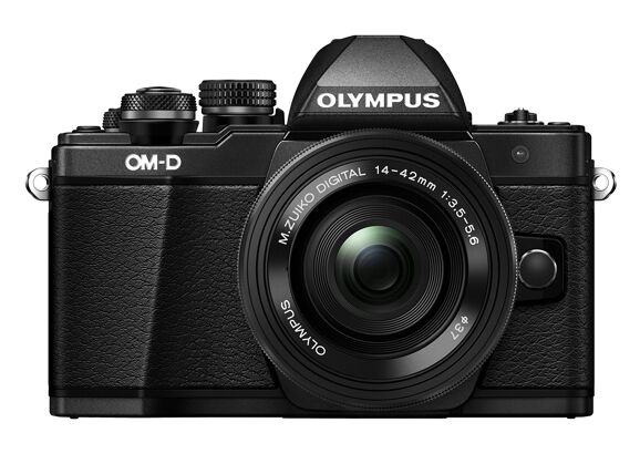 Image Appareil photo numérique OLYMPUS Hybride OM-D E-M10 Mark II Noir + 14-42 mm Noir