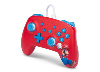 Acc. de jeux vidéo POWERA Manette Filaire Rouge Super Mario Woo-hoo! Switch