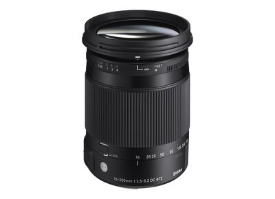 Image Objectif photo SIGMA 18-300 mm F3.5-6.3 DC Macro Monture Canon