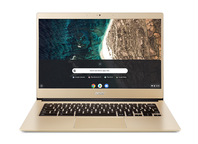 Image Ordinateurs portables ACER ChromeBook CB514-1H-P76S Intel Celeron 4 Go RAM 64 Go SSD 14