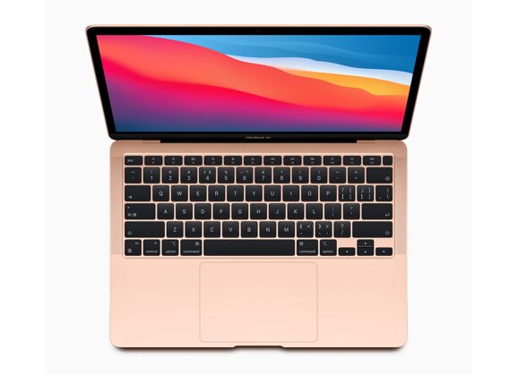 Image Ordinateurs portables APPLE MacBook Air A2337 (2020) Or Apple M1 8 Go RAM 256 Go SSD 13.3