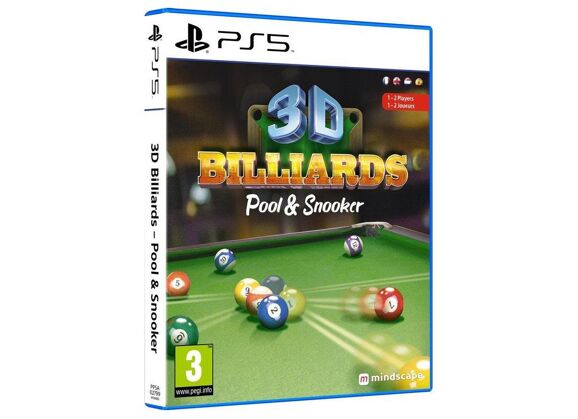 Image Jeux Vidéo 3d Billiards Pool & Snooker PlayStation 5 (PS5)