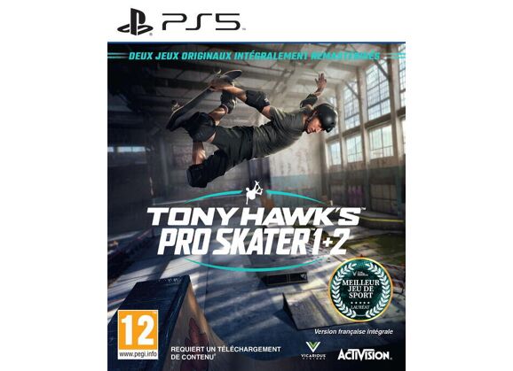 Image Jeux Vidéo Tony Hawk’s Pro Skater 1 + 2 PlayStation 5 (PS5)