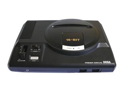 Console SEGA Mega Drive Noir Sans Manette