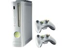 Console MICROSOFT Xbox 360 Blanc 20 Go + 2 Manettes