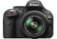 Appareils photos numériques NIKON Reflex D5200 Noir + AF-S DX NIKKOR 18–55mm f/1.3–5.6G VR II Noir