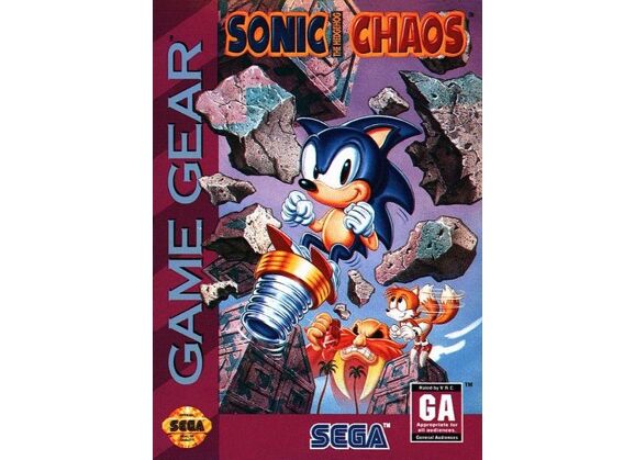 Image Jeux Vidéo Sonic The Hedgehog Chaos Game Gear