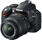 Appareils photos numériques NIKON Reflex D3100 Noir + AF-S 18-55mm f/3.5-5.6G Ed Dx II Noir
