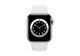 Montre connectée APPLE Watch Series 6 Silicone Blanc 40 mm