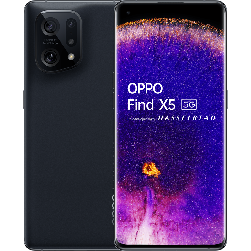 Oppo Find X5 5G Noir 256 Go Débloqué