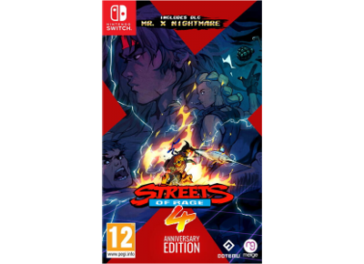 Jeux Vidéo Streets Of Rage 4 Anniversary Edition Switch