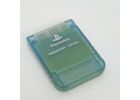 Acc. de jeux vidéo SONY Carte Mémoire 8 Mo PS2 Bleu Transparent