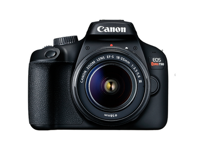 Appareils photos numériques CANON Reflex EOS Rebel T100 Noir + EF-S 18-55mm f/3.5-5.6 III Noir
