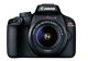 Appareils photos numériques CANON Reflex EOS Rebel T100 Noir + EF-S 18-55mm f/3.5-5.6 III Noir