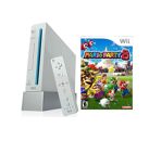 Console NINTENDO Wii Blanc + 1 manette + Mario Party 8