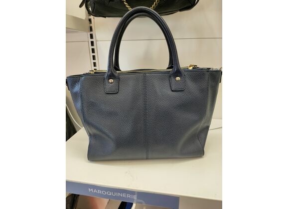 Image Sac à main TOMMY HILFIGER Porté Epaule Cuir Bleu