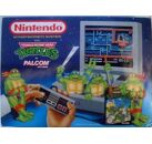 Console NINTENDO NES Gris Edition Teenage Mutant Hero Turtles + 2 Manettes + Teenage Mutant Hero Turtles