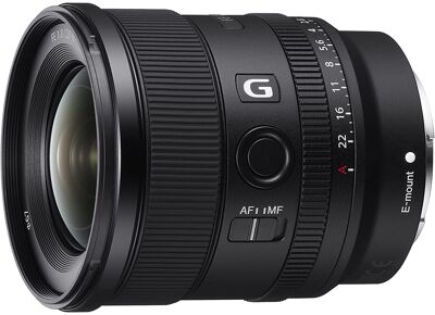 Image Objectif photo SONY FE 20 mm F1.8 G Monture Sony