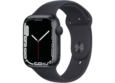 Montre connectée APPLE Watch Series 8 Silicone Noir 45 mm