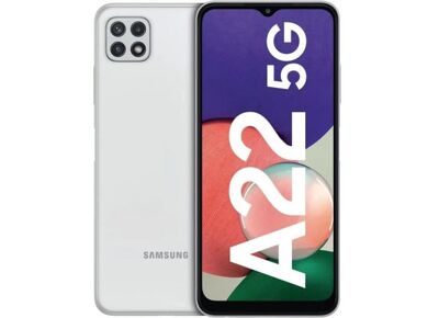 SAMSUNG Galaxy A22 5G Blanc 64 Go Débloqué