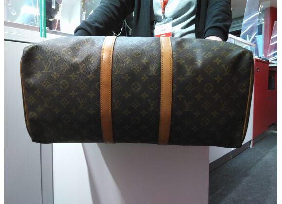 Image Sac à main LOUIS VUITTON Keepall 50 Sac De Voyage Cuir Monogram Marron
