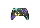 Acc. de jeux vidéo UNDER CONTROL Manette Sans Fil Color Stain Noir Violet Jaune Vert Switch
