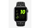 Montre connectée APPLE Watch Series 6 Nike Edition Caoutchouc Noir 44 mm Cellular