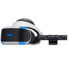 Acc. de jeux vidéo SONY Casque PlayStation VR MK2 Blanc + Caméra Noir V2 PS4