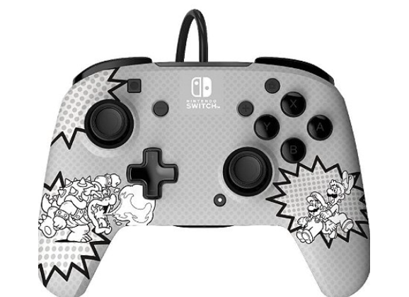 Image Acc. de jeux vidéo PDP Manette Comic Strip Gris Switch