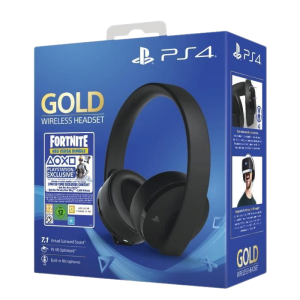 Casque-micro sans fil Gold Edition Noire pour PS4 - Casque pour console -  Achat & prix