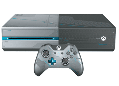 Console MICROSOFT Xbox One Halo 5 : Guardians Gris 1 To + 1 manette