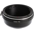 Accessoires pour appareils photo montage K&F CONCEPT Adaptateur D'Objectif Noir EOS-FX