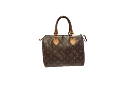 Image Sac à main LOUIS VUITTON Speedy 25 Porté Main Cuir Marron