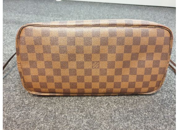 Image Sac à main LOUIS VUITTON Neverfull Porté Main Cuir Marron