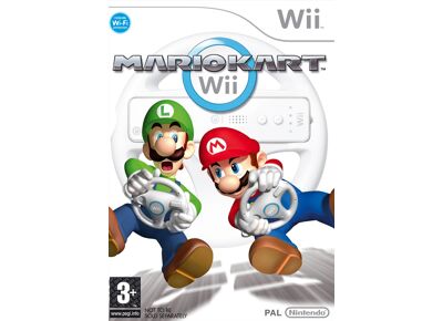 Jeux Vidéo Mario Kart Wii + 2 volants Wii