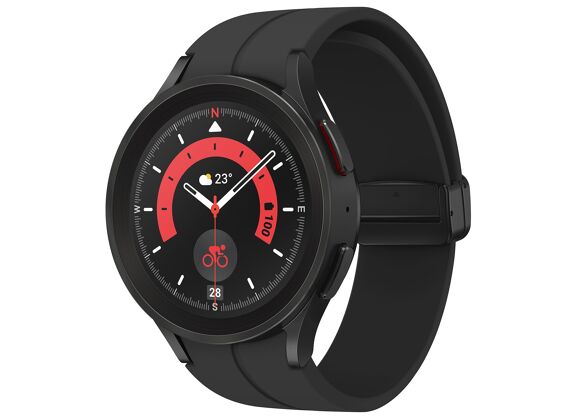 Image Montre connectée SAMSUNG Galaxy Watch 5 Pro Caoutchouc Noir 45 mm