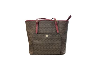 Sac à main MICHAEL KORS Jet Set Porté Epaule Synthétique Marron