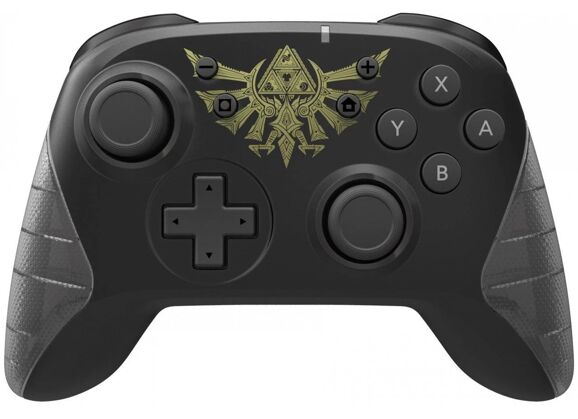 Image Acc. de jeux vidéo HORI Manette Sans Fil Zelda Noir Switch
