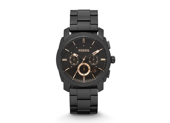 Image Montre Homme FOSSIL FS4682 Acier Noir 42 mm