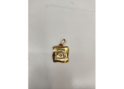 Image Pendentif Plaqué Or