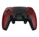 Image Acc. de jeux vidéo BURN CONTROLLERS Manette Sans Fil DualSense 5 Red Carbon PS5