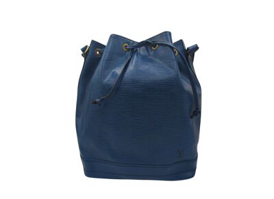 Image Sac à main LOUIS VUITTON Noé GM Porté Epaule Cuir Epi Bleu